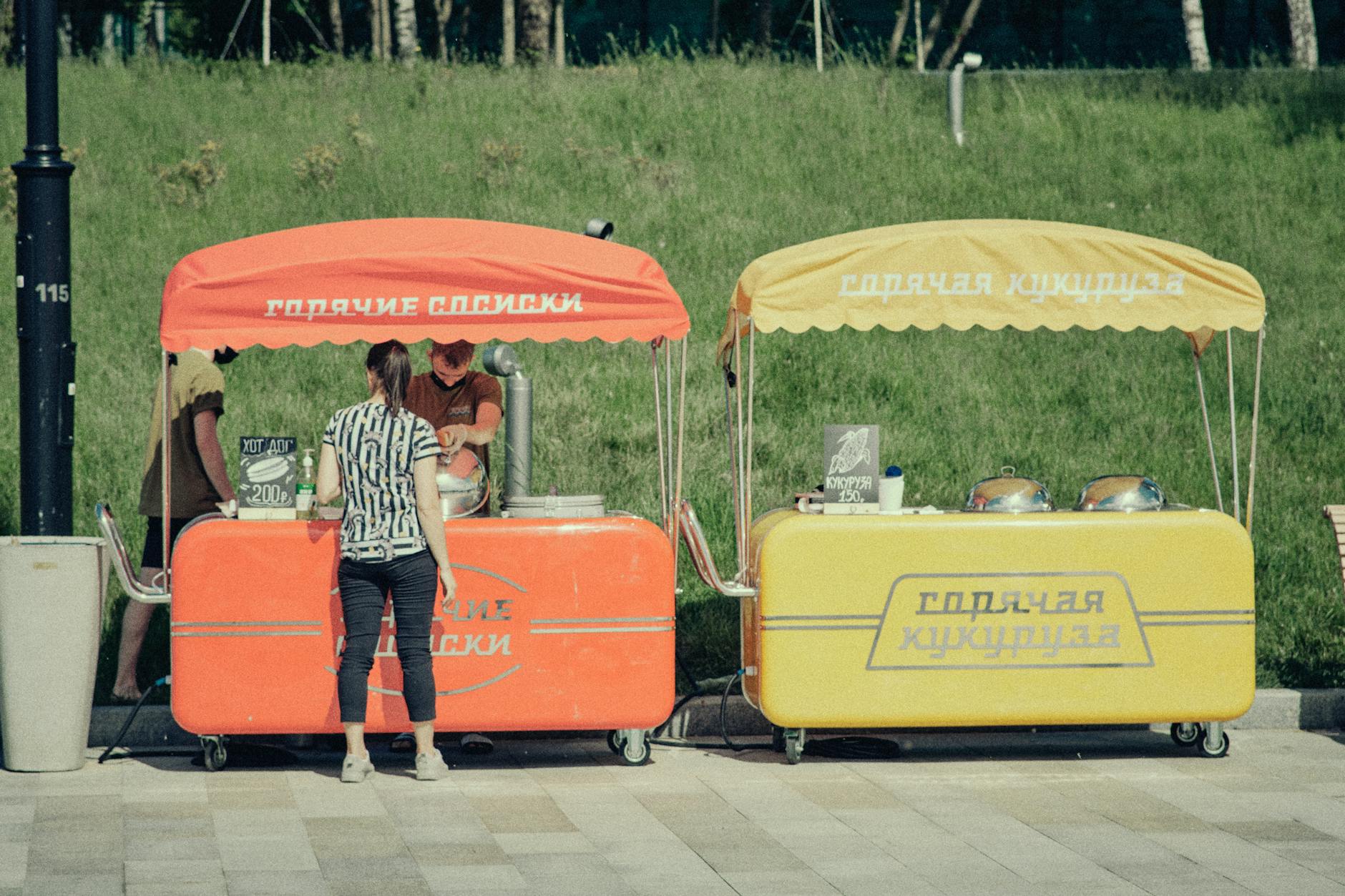 Buying Tickets for the Nikulin Circus