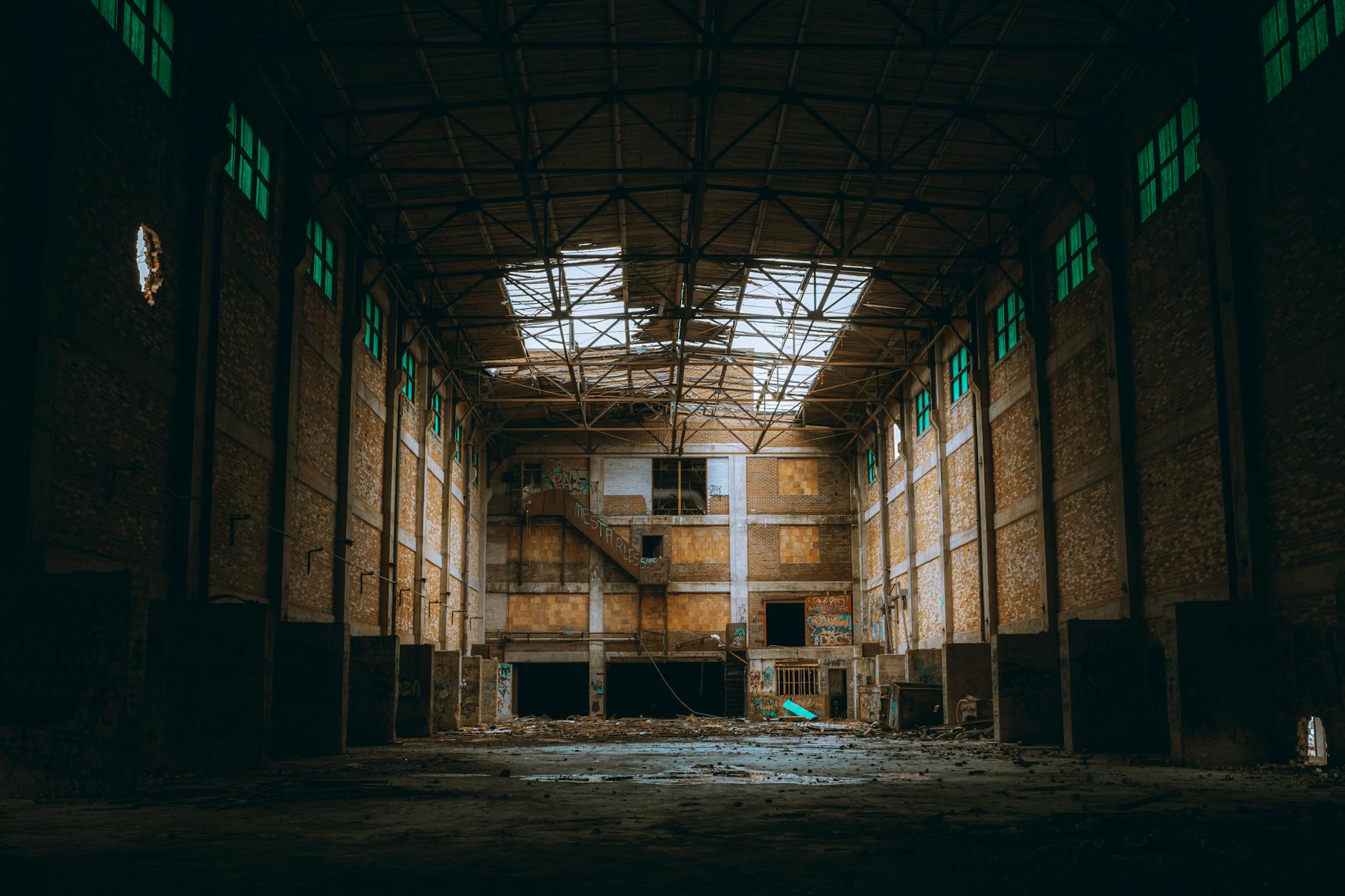 abandoned factories converted to cultural spaces