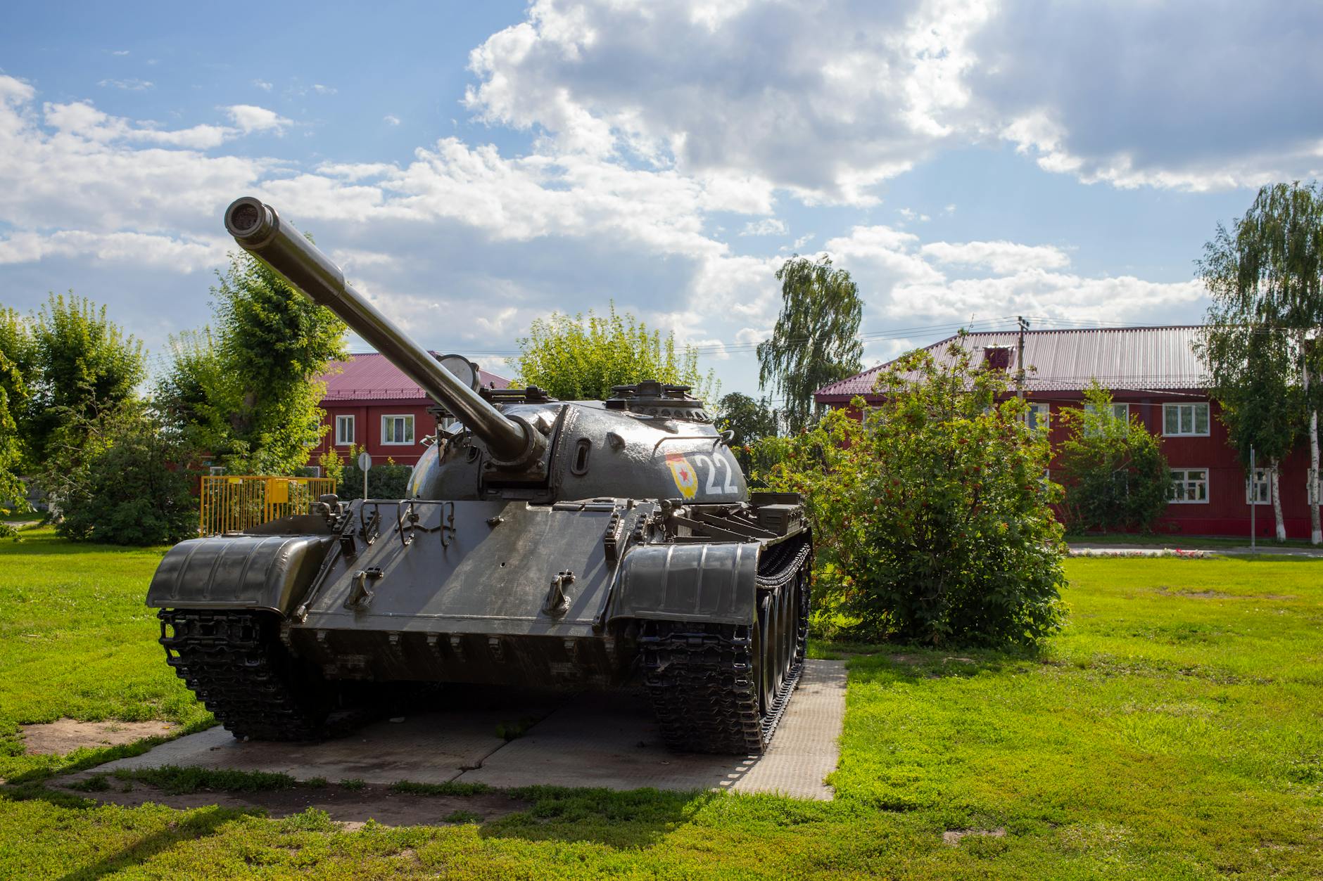 Soviet war history exhibits