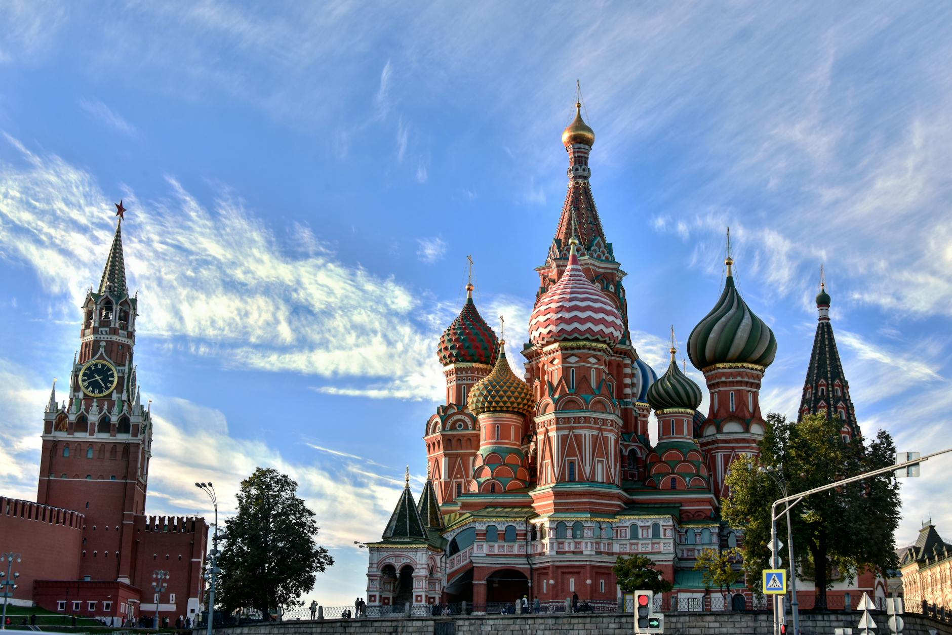 When was St Basil's Cathedral built