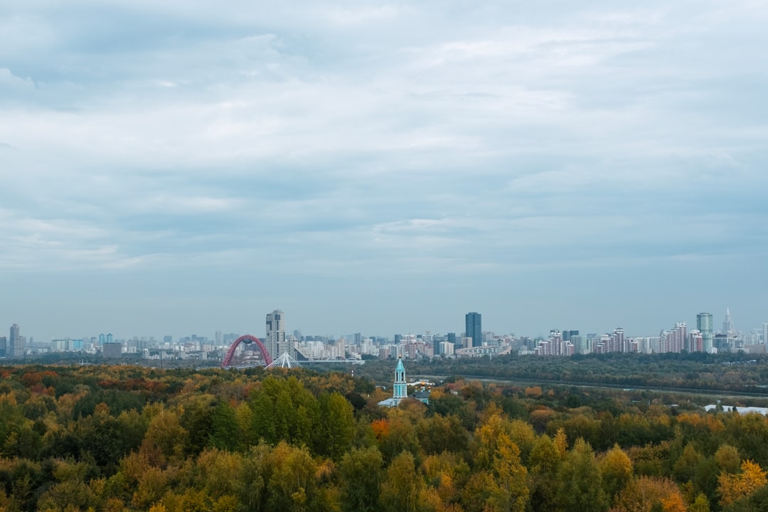 Moscow skyline views