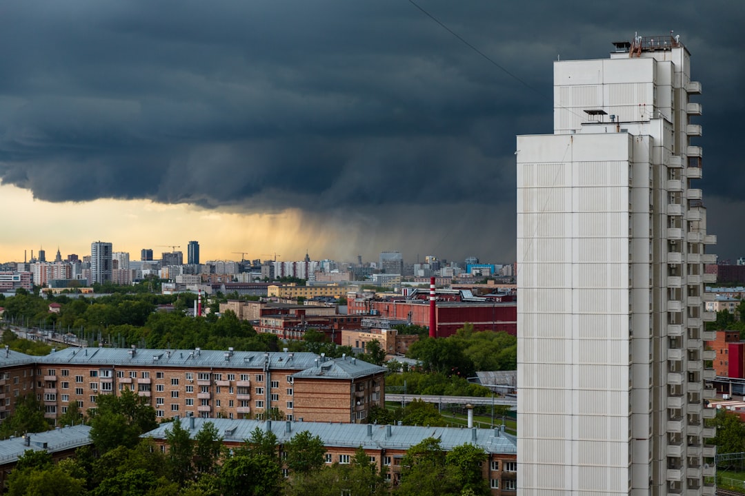 rainy day moscow